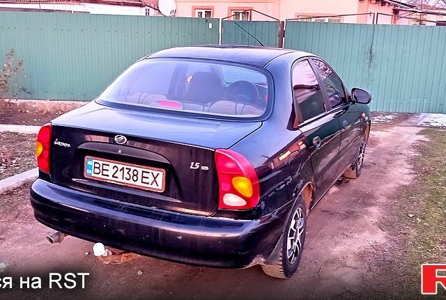 Черный ЗАЗ Ланос, объемом двигателя 1.5 л и пробегом 68 тыс. км за 3300 $, фото 5 на Automoto.ua