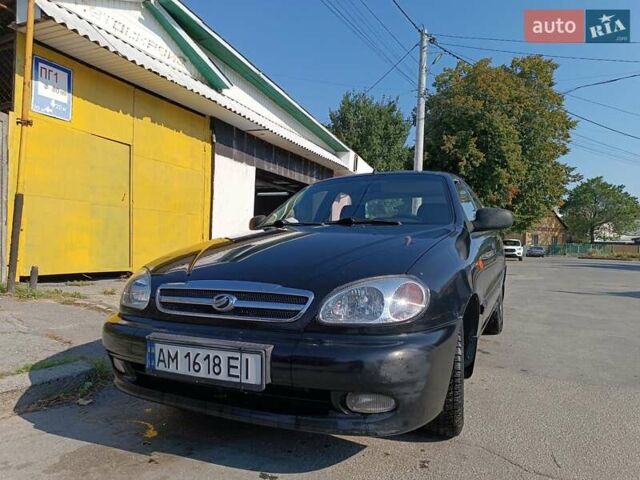 Черный ЗАЗ Ланос, объемом двигателя 1.5 л и пробегом 106 тыс. км за 3050 $, фото 7 на Automoto.ua