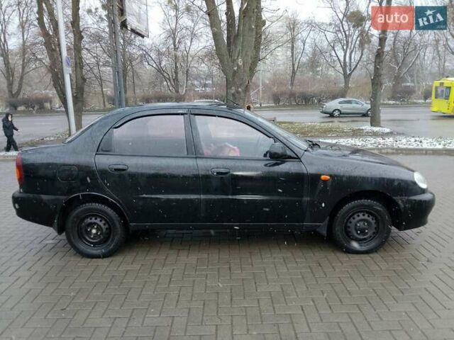 Чорний ЗАЗ Ланос, об'ємом двигуна 1.5 л та пробігом 72 тис. км за 2400 $, фото 4 на Automoto.ua