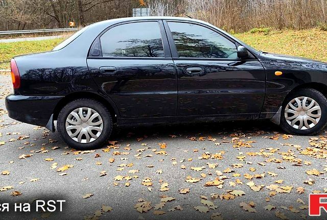 Чорний ЗАЗ Ланос, об'ємом двигуна 1.5 л та пробігом 183 тис. км за 2450 $, фото 5 на Automoto.ua