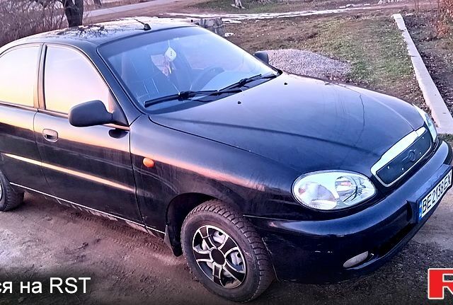 Черный ЗАЗ Ланос, объемом двигателя 1.5 л и пробегом 68 тыс. км за 3300 $, фото 6 на Automoto.ua