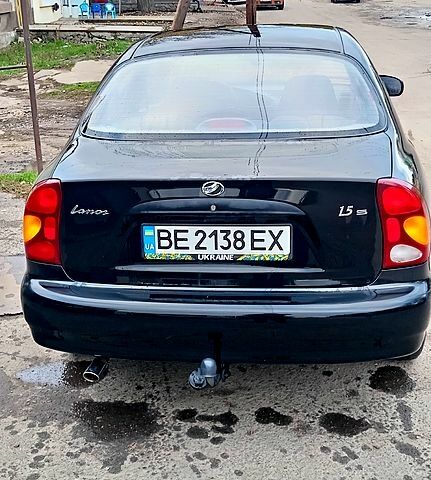 Черный ЗАЗ Ланос, объемом двигателя 1.5 л и пробегом 68 тыс. км за 3300 $, фото 3 на Automoto.ua