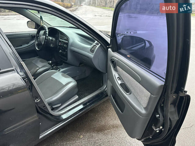 Черный ЗАЗ Ланос, объемом двигателя 1.5 л и пробегом 198 тыс. км за 2999 $, фото 26 на Automoto.ua