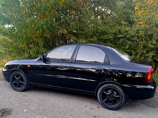 Черный ЗАЗ Ланос, объемом двигателя 1.5 л и пробегом 258 тыс. км за 2950 $, фото 1 на Automoto.ua