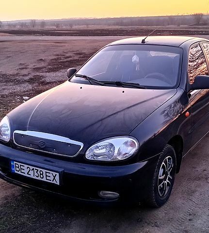 Черный ЗАЗ Ланос, объемом двигателя 1.5 л и пробегом 68 тыс. км за 3300 $, фото 7 на Automoto.ua