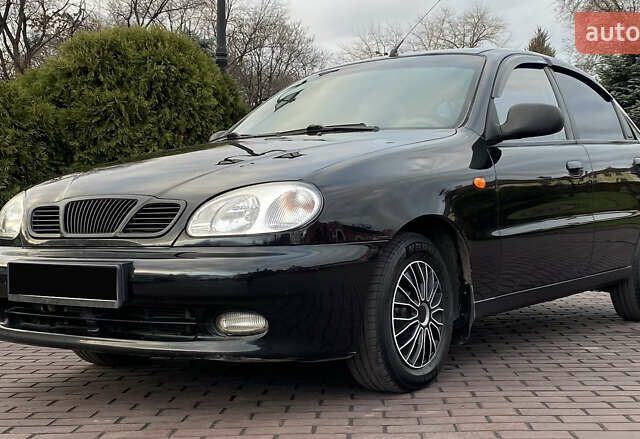 Черный ЗАЗ Ланос, объемом двигателя 1.5 л и пробегом 197 тыс. км за 2999 $, фото 4 на Automoto.ua