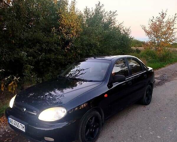 Черный ЗАЗ Ланос, объемом двигателя 1.5 л и пробегом 258 тыс. км за 2950 $, фото 2 на Automoto.ua