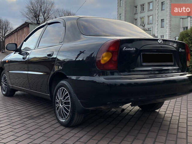 Черный ЗАЗ Ланос, объемом двигателя 1.5 л и пробегом 197 тыс. км за 2999 $, фото 15 на Automoto.ua