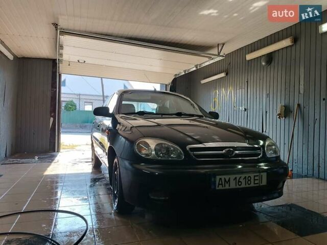 Черный ЗАЗ Ланос, объемом двигателя 1.5 л и пробегом 106 тыс. км за 3050 $, фото 4 на Automoto.ua