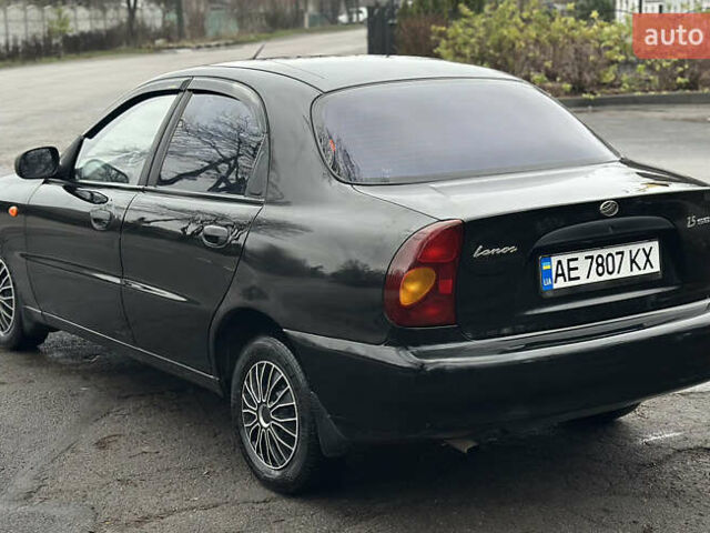 Черный ЗАЗ Ланос, объемом двигателя 1.5 л и пробегом 198 тыс. км за 2999 $, фото 14 на Automoto.ua