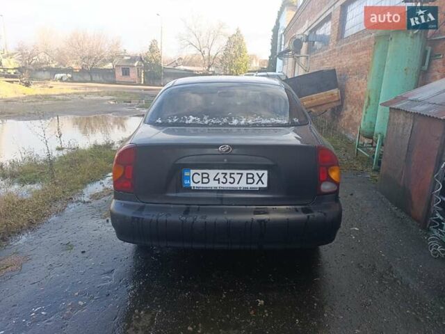 Черный ЗАЗ Ланос, объемом двигателя 1.5 л и пробегом 350 тыс. км за 1900 $, фото 2 на Automoto.ua