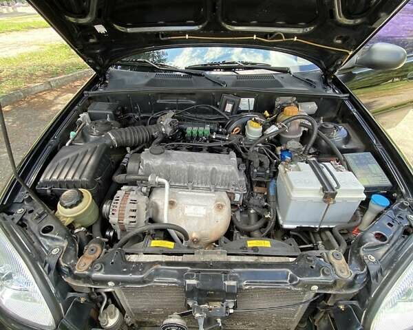 Черный ЗАЗ Ланос, объемом двигателя 1.5 л и пробегом 189 тыс. км за 3100 $, фото 11 на Automoto.ua