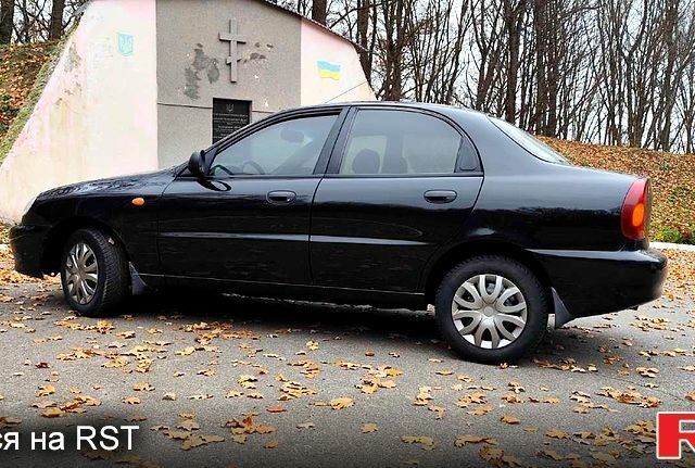 Чорний ЗАЗ Ланос, об'ємом двигуна 1.5 л та пробігом 183 тис. км за 2450 $, фото 2 на Automoto.ua