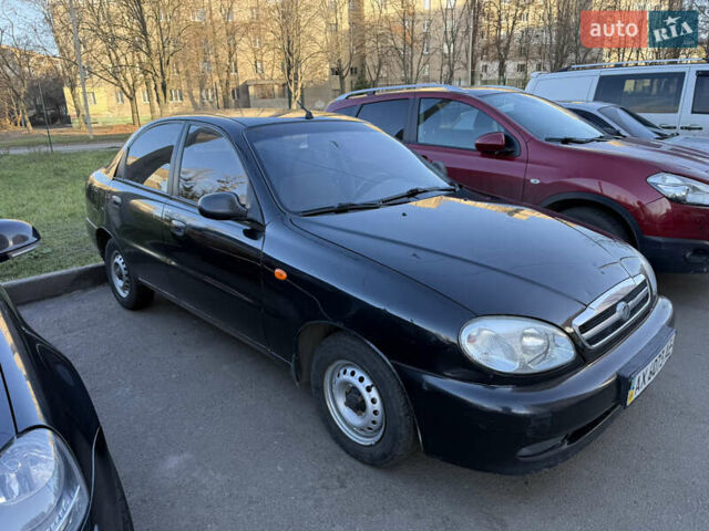 Черный ЗАЗ Ланос, объемом двигателя 1.5 л и пробегом 196 тыс. км за 2000 $, фото 4 на Automoto.ua