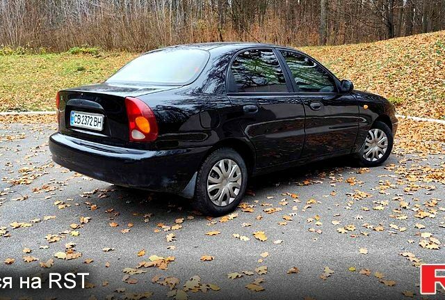 Чорний ЗАЗ Ланос, об'ємом двигуна 1.5 л та пробігом 183 тис. км за 2450 $, фото 1 на Automoto.ua