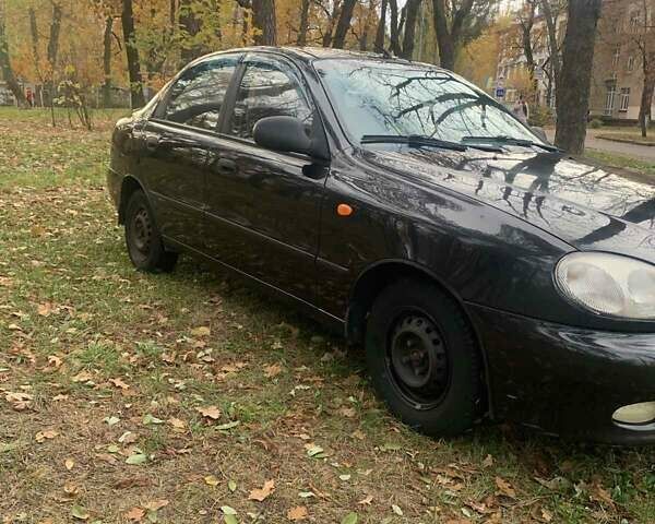 Чорний ЗАЗ Ланос, об'ємом двигуна 1.5 л та пробігом 256 тис. км за 2300 $, фото 5 на Automoto.ua