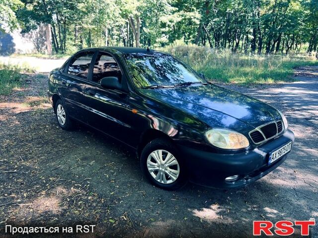 Чорний ЗАЗ Ланос, об'ємом двигуна 1.5 л та пробігом 250 тис. км за 2050 $, фото 1 на Automoto.ua