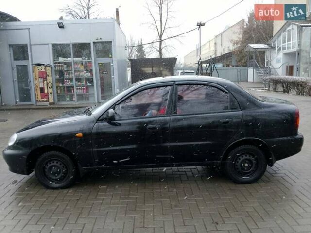 Чорний ЗАЗ Ланос, об'ємом двигуна 1.5 л та пробігом 72 тис. км за 2400 $, фото 3 на Automoto.ua