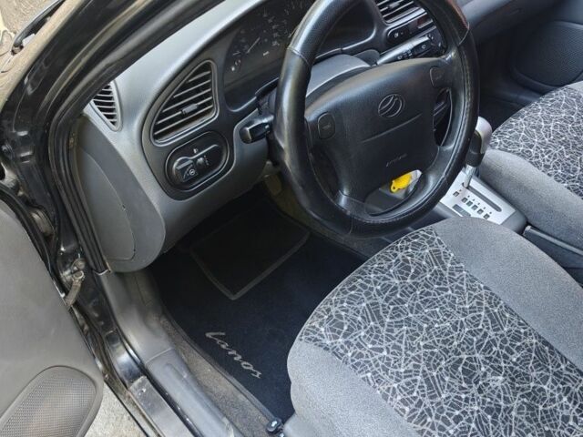 Чорний ЗАЗ Ланос, об'ємом двигуна 1.4 л та пробігом 184 тис. км за 3850 $, фото 5 на Automoto.ua