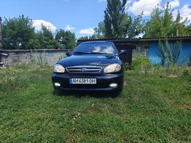 Чорний ЗАЗ Ланос, об'ємом двигуна 1.4 л та пробігом 184 тис. км за 3850 $, фото 6 на Automoto.ua