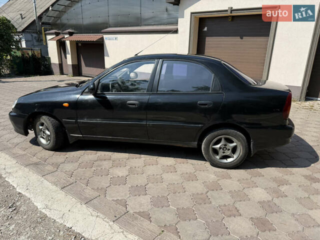 Чорний ЗАЗ Ланос, об'ємом двигуна 1.5 л та пробігом 333 тис. км за 1875 $, фото 7 на Automoto.ua