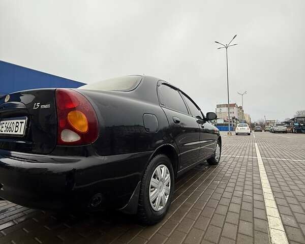 Черный ЗАЗ Ланос, объемом двигателя 1.5 л и пробегом 177 тыс. км за 2499 $, фото 9 на Automoto.ua