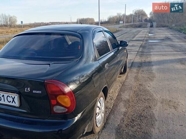 Черный ЗАЗ Ланос, объемом двигателя 1.5 л и пробегом 106 тыс. км за 3200 $, фото 12 на Automoto.ua