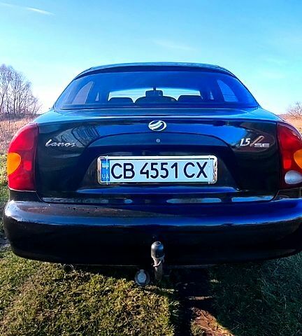 Черный ЗАЗ Ланос, объемом двигателя 1.5 л и пробегом 106 тыс. км за 3200 $, фото 3 на Automoto.ua