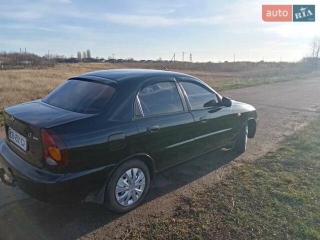 Черный ЗАЗ Ланос, объемом двигателя 1.5 л и пробегом 106 тыс. км за 3200 $, фото 14 на Automoto.ua