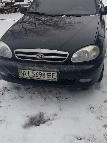 Чорний ЗАЗ Ланос, об'ємом двигуна 1.5 л та пробігом 139 тис. км за 4200 $, фото 1 на Automoto.ua