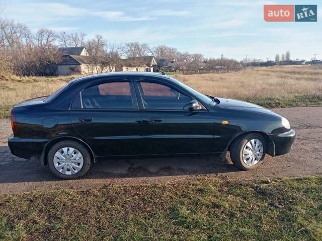 Черный ЗАЗ Ланос, объемом двигателя 1.5 л и пробегом 106 тыс. км за 3200 $, фото 13 на Automoto.ua