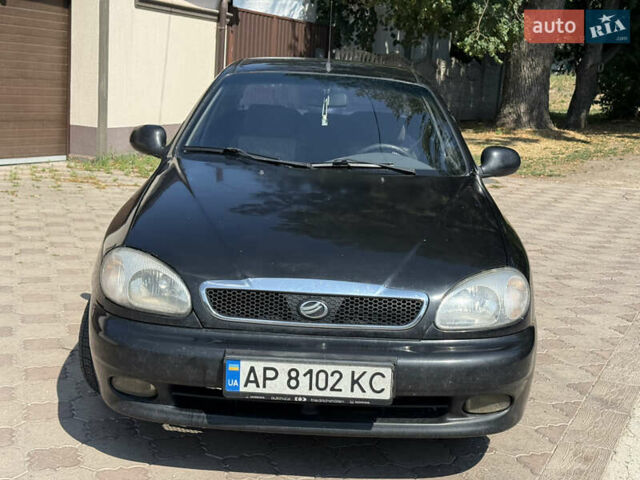 Чорний ЗАЗ Ланос, об'ємом двигуна 1.5 л та пробігом 333 тис. км за 1875 $, фото 1 на Automoto.ua