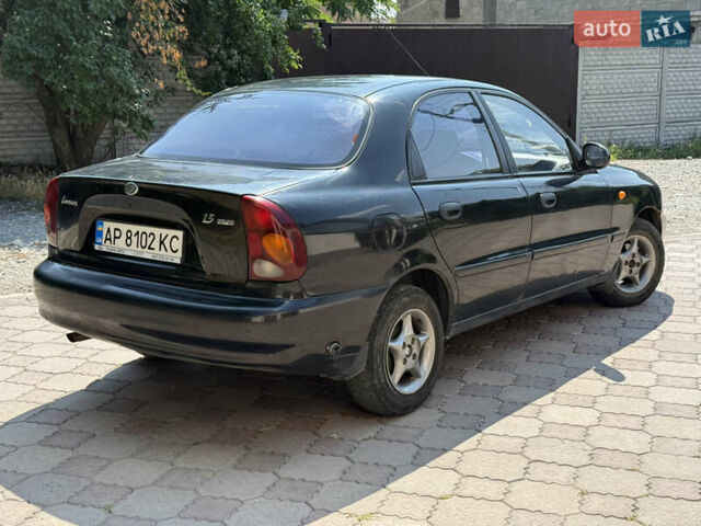 Чорний ЗАЗ Ланос, об'ємом двигуна 1.5 л та пробігом 333 тис. км за 1875 $, фото 4 на Automoto.ua