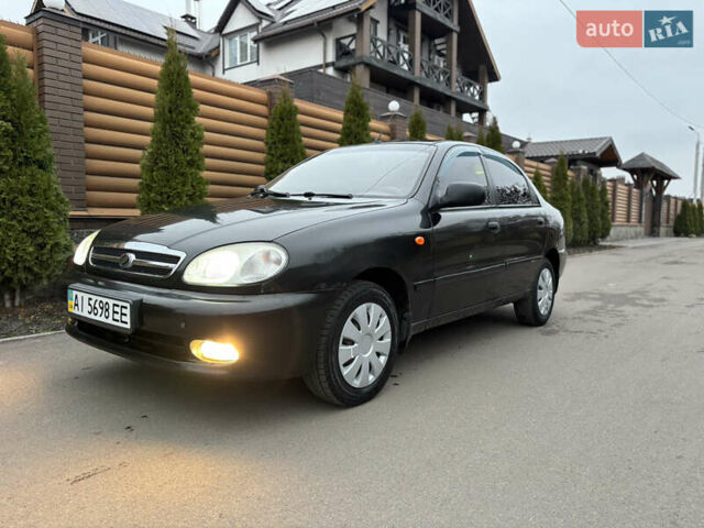 Черный ЗАЗ Ланос, объемом двигателя 1.5 л и пробегом 175 тыс. км за 2650 $, фото 1 на Automoto.ua