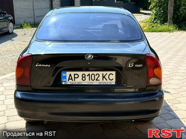 Черный ЗАЗ Ланос, объемом двигателя 1.5 л и пробегом 200 тыс. км за 2000 $, фото 5 на Automoto.ua