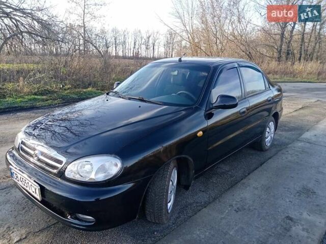 Черный ЗАЗ Ланос, объемом двигателя 1.5 л и пробегом 106 тыс. км за 3200 $, фото 15 на Automoto.ua