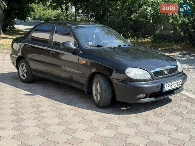 Чорний ЗАЗ Ланос, об'ємом двигуна 1.5 л та пробігом 333 тис. км за 1875 $, фото 2 на Automoto.ua