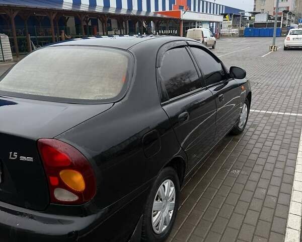 Черный ЗАЗ Ланос, объемом двигателя 1.5 л и пробегом 177 тыс. км за 2499 $, фото 3 на Automoto.ua