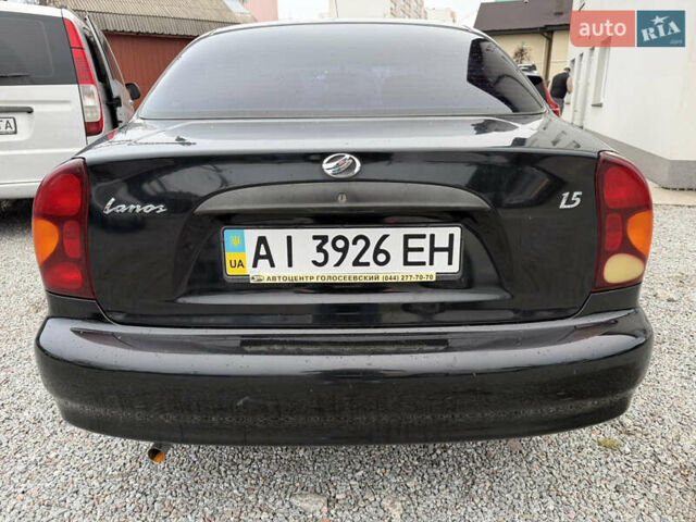Черный ЗАЗ Ланос, объемом двигателя 1.5 л и пробегом 112 тыс. км за 2999 $, фото 4 на Automoto.ua