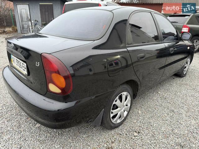 Черный ЗАЗ Ланос, объемом двигателя 1.5 л и пробегом 112 тыс. км за 2999 $, фото 3 на Automoto.ua