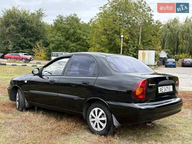 Чорний ЗАЗ Ланос, об'ємом двигуна 1.4 л та пробігом 78 тис. км за 4490 $, фото 7 на Automoto.ua