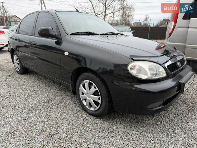 Черный ЗАЗ Ланос, объемом двигателя 1.5 л и пробегом 112 тыс. км за 2999 $, фото 1 на Automoto.ua