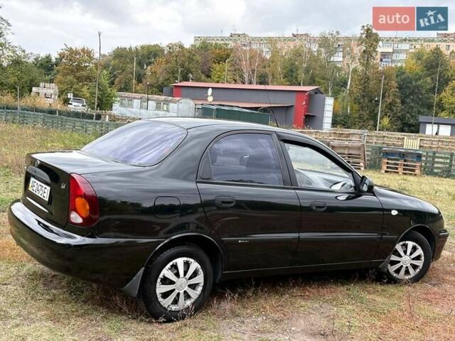Чорний ЗАЗ Ланос, об'ємом двигуна 1.4 л та пробігом 78 тис. км за 4490 $, фото 9 на Automoto.ua