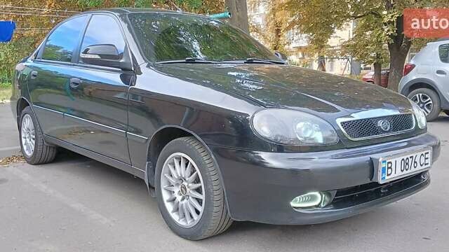Черный ЗАЗ Ланос, объемом двигателя 1.5 л и пробегом 89 тыс. км за 3700 $, фото 6 на Automoto.ua