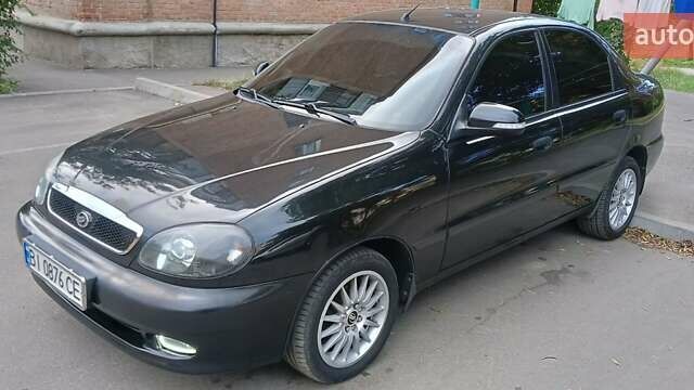 Черный ЗАЗ Ланос, объемом двигателя 1.5 л и пробегом 89 тыс. км за 3700 $, фото 7 на Automoto.ua