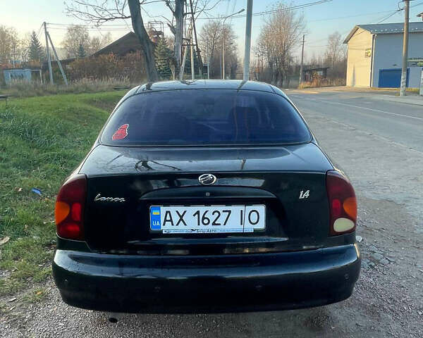 Черный ЗАЗ Ланос, объемом двигателя 1.4 л и пробегом 124 тыс. км за 4643 $, фото 3 на Automoto.ua