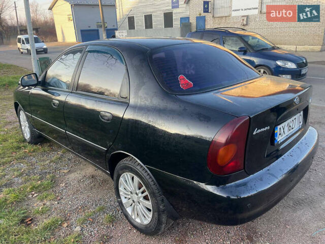 Черный ЗАЗ Ланос, объемом двигателя 1.4 л и пробегом 124 тыс. км за 4643 $, фото 7 на Automoto.ua
