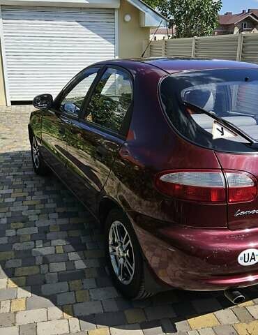 Червоний ЗАЗ Ланос, об'ємом двигуна 1.6 л та пробігом 190 тис. км за 2500 $, фото 5 на Automoto.ua