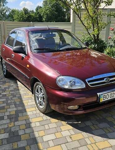 Червоний ЗАЗ Ланос, об'ємом двигуна 1.6 л та пробігом 190 тис. км за 2500 $, фото 3 на Automoto.ua