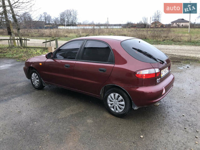 Красный ЗАЗ Ланос, объемом двигателя 1.5 л и пробегом 35 тыс. км за 3500 $, фото 3 на Automoto.ua